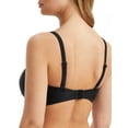 thumbnail image 3 of Women's Pour Moi 13208R Free Spirit Underwire Twist Front Swim Top (Black 34DD), 3 of 4