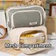 thumbnail image 3 of Stylish Black Anti-Dirt High Capacity Pen Pouch Three-Layer New Female Student Elementary Middle School Pencil Case, 3 of 5