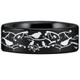 thumbnail image 4 of Tungsten Birds And Branches Ring, 4 of 10