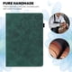 thumbnail image 5 of KAIYANG Funda para tableta con estampado de flores compatible con Nokia T10, tarjetero, soporte plegable, piel sintética, estilo elástico, Nokia T10, color verde, 5 of 5