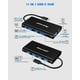 thumbnail image 2 of Estación de acoplamiento USB C para portátiles Hiearcool 11 en 1 tipo C, 2 of 7