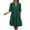 Green, variant on Half Sleeve Dress for Women High Waisted Babydoll Mini Summer Dresses Flowy Tiered Ruffle Short Sundress with Pocket