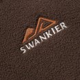 thumbnail image 4 of Maoxin Men's Coats and Jackets Men's Vintage Warm Solid Color Half Zipper Pocket Long Sleeved Casual Jacket Brown XL, 4 of 8