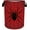 Red Spider Web, variant on American Football Texture Laundry Basket, Sports Theme Laundry Hamper Foldable Waterproof Funny Tote Bag Dirty Clothes Storage Bucket Toy Organizer for Bathroom/Laundry/Bedroom