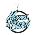thumbnail image 3 of Punk Style Stud Ears Dangle Charming Ornaments Blue, 3 of 6