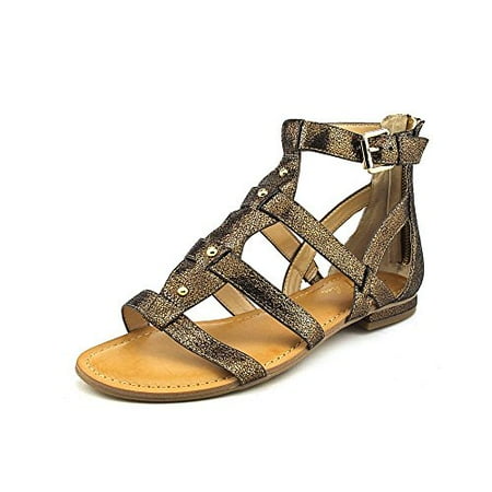 fisher marc brandi sandals flat gladiator gold pp