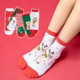 thumbnail image 6 of Children Christmas Socks Cute Kids Socks Cozy Socks 5 Cartoon Socks for Boys Girls, 6 of 10