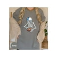 thumbnail image 4 of Skeleton Football Player T-Shirt, Skull Holding Football Graphic Tee, Perfect Gift for Sports Fans, Funny Halloween Shirt, 4 of 10