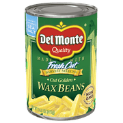 Del Monte Canned Cut Golden Wax Beans, 14.5 oz Can