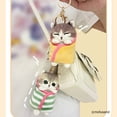 thumbnail image 5 of Genuine Mofusand Cat Blessing Shark Cat Wrapped Quilt Plush Pendant Girl Heart Gift Keychain Bag Pendant, 5 of 5