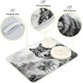 thumbnail image 4 of Wolf Dish Drying Mat, Absorbent Microfiber Pad Protector For Kitchen Counter Top Mat Dish Drainboard 16x18in Home Decor, 4 of 7