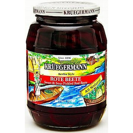 Kruegermann Rote Beete Berlin Style Sweet & Sour Pickled Red Beets (32 (Best Pickled Red Onions)