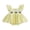 Yellow, variant on Baby 3M 6M 12M 18M Girl Romper Dress Bee Embroidered Flying Sleeve Smocked Jumpsuit Cute Summer Clothes