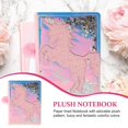 thumbnail image 4 of Fluffy Note Book Lovely Cartoon Notebook for Girls Writing Notebook, 4 of 5