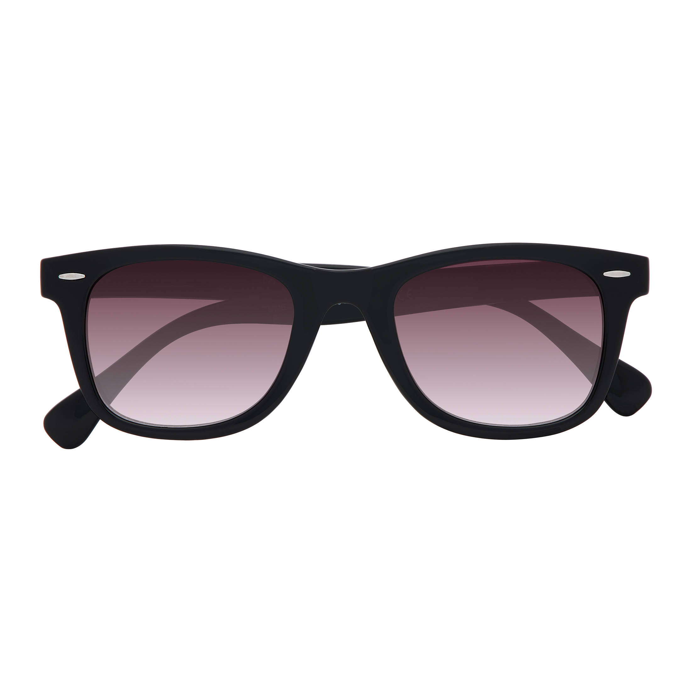M America Unisex Neptune Black Wayfarer Sunglasses