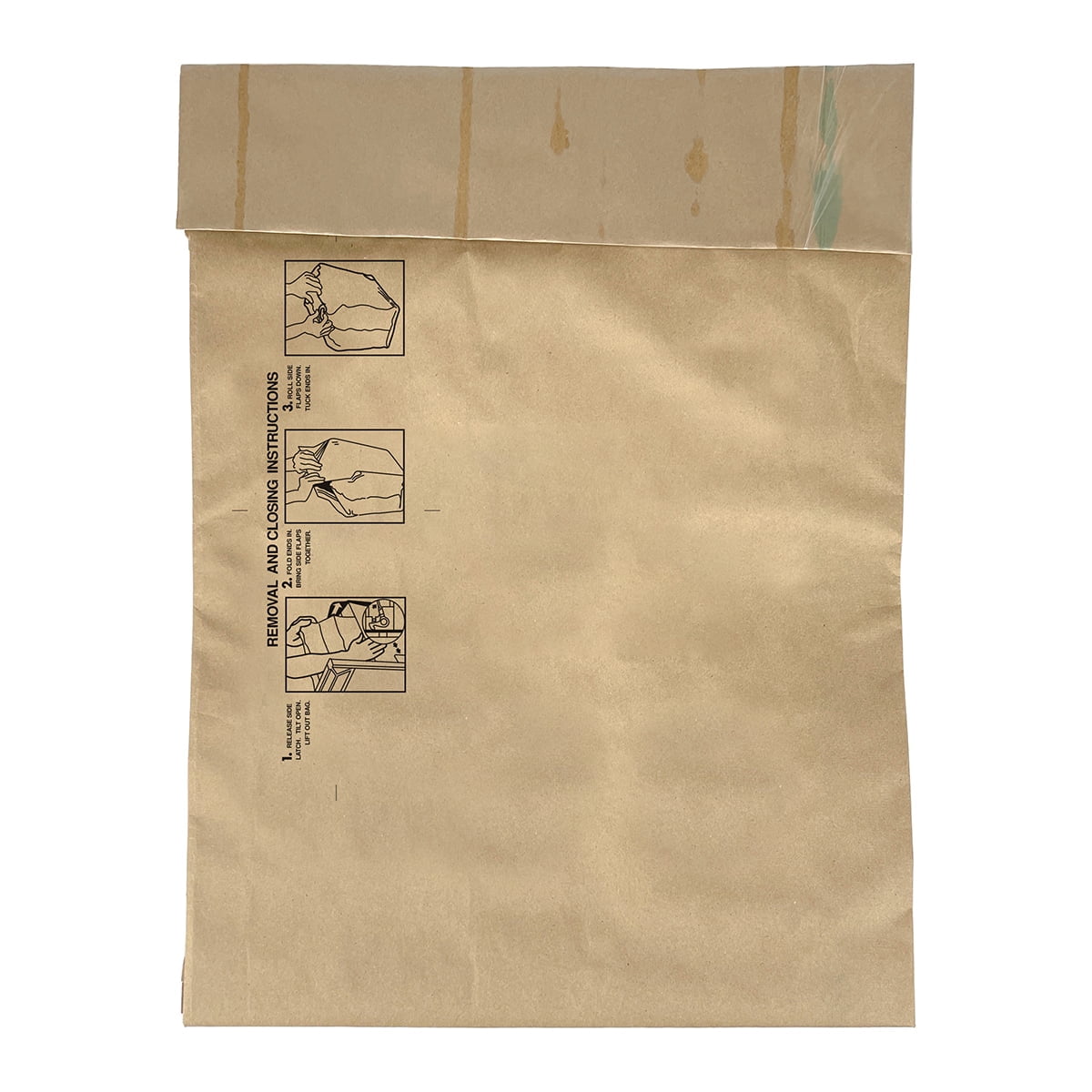 BestAir Heavy Duty Paper Trash Compactor Bags, Pre-Cuffed, 8 Bags for Your Home (4 Pack)