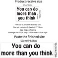 thumbnail image 5 of You Can Do More Than You Think Mirror Decal, 5 of 5