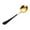 E, variant on Soup Spoon Stainless Steel Dinner Spoon Heavy Duty Durable Round Spoon Cutlery Set