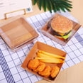 thumbnail image 2 of Miangastore Light Brown Paper Charcuterie Boxes with Clear Lids for Kitchen Use Secure and Sturdy 20pcs, 2 of 9