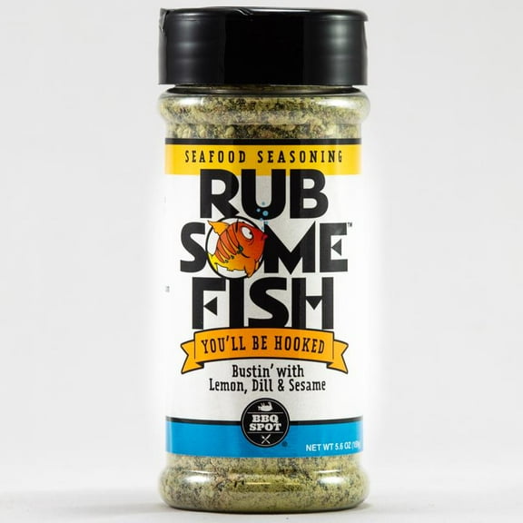 Old World Spices & Seasonings Rub Some Fish Gill-Icious Fish Rub Seasoning - 5.6 oz
