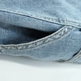thumbnail image 5 of KIDSCOOL SPACE Girls Denim Overalls,Little Big Kids High Stretchy Jean Dungarees Pants,Light Blue,4-5 Years, 5 of 7