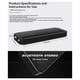 thumbnail image 2 of Altavoz Bluetooth Inalámbrico Portátil, Diseño Delgado de Bolsillo de Metal, Altavoz Dual, Mini Altavoz Portátil Cuadrado para Viajes y Hogar., 2 of 10