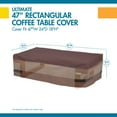 thumbnail image 3 of DUCKCOVERS® Ultimate Waterproof Outdoor Coffee Table Cover, 3 of 8