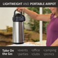 thumbnail image 3 of Cresimo 3 Liter Stainless Steel Thermal Airpot and Thermos, 3 of 9