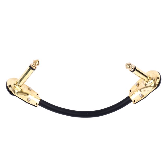 PVC Guitar Patch Cable Portable Electric Guitar Effect Wire For Pedalboard Compatible With Various Guitar Models