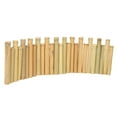 thumbnail image 5 of SHOWERORO Bamboo Fence Beige Decorative Garden Fence 1Pcs 39.4x11.8in, 5 of 8