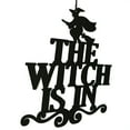 thumbnail image 4 of MesaSe The Witch Is In Non-woven Halloween Door Hanging Sign Props Party Decoration 37x32cm, 4 of 6