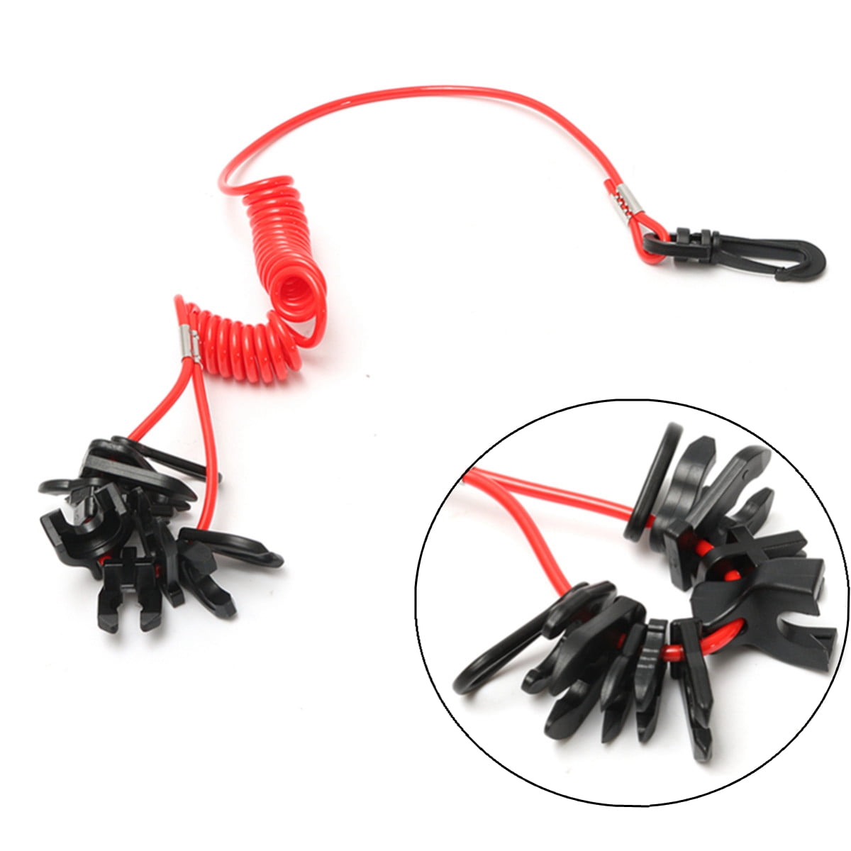 Replacement Outboard Kill Switch with Lanyard For Fits Honda Omc