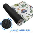 thumbnail image 6 of Long Mouse Pads for Desk,Watercolor Dinosaurs Eggs Plants Pattern Desk Mats on Top Of Desks, Desk Mouse Pad Extra Large with 3mm Non-Slip Base and Stitched Edge for Gaming,Office,Work,Home 35.4"x15.7", 6 of 6