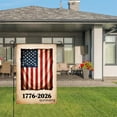 thumbnail image 3 of Amhnf American Flag 1776 2026 Independence Day Patriotic Garden Flag For Home Outdoor Garden Yard Decor 12x18 inch, 3 of 5