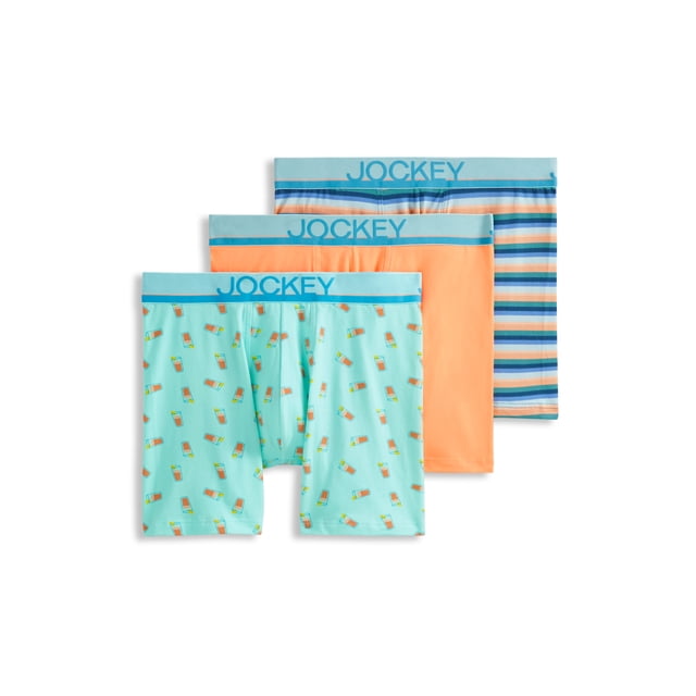 Jockey Boxeur-Brief pour Hommes True Style 6 Po - Lot de 3