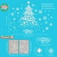 thumbnail image 4 of Adhesivos navideños para ventanas | Pegatinas de copos de nieve y campanas | Calcomanías estáticas para ventanas de vidrio | Decoraciones navideñas reutilizables para ventanas de hogar, 4 of 9