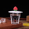 thumbnail image 4 of husxh Economic Silicone Cup Cover Reusable Heat Resistant Leakproof Cups Lid Sealed Cap for Home Accessories Parts Kits, 4 of 9