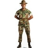 Camo Military Man Life Size Cardboard Cutout Standup