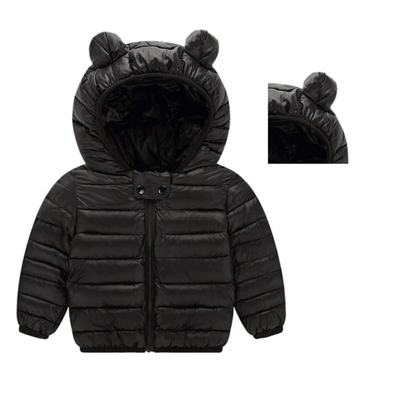 Warm Boys Outdoor Windproof Jacket Thick Toddler Coat Kids Hooded -Wind Outerwear for Boys
