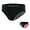 Black, variant on Ticikt Women Cycling Underwear, 3D Padded Bike Shorts, Breathable Moisture Wicking Biking Briefs,Grey,M