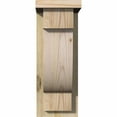 thumbnail image 2 of 6"W x 8"D x 16"H Alpine Rough Sawn Corbel w/Backplate, Douglas Fir, 2 of 9