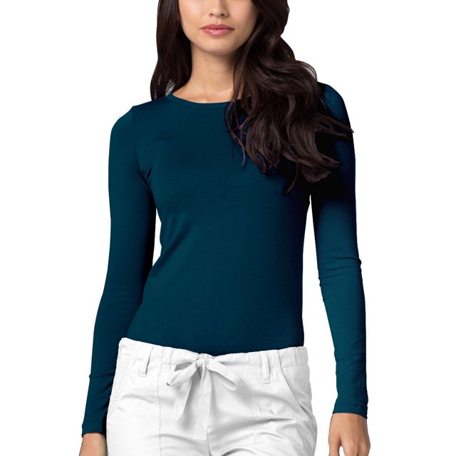 Adar sous-Couches pour Femmes - T-Shirt de sous-Couche à Manches Longues Confortable