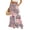 Hot Pink_#09, variant on Sewkxo Womens Wide Leg Pants Drawstring Elastic High Waisted Ruffle Hem Palazzo Pants with Pockets,Red 2XL