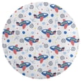 thumbnail image 3 of Cute Airplane Pattern Round Carpet Circle Rug Outdoor Patio Area Rug Washable Large Area Rugs Hallway Room Decor Fitness Mats, 3 of 8