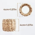 thumbnail image 6 of 12Pcs Water Hyacinth Napkin Rings -for Party, Dinner Table Decoration, 6 of 7