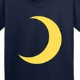 thumbnail image 4 of Inktastic Cute Yellow Moon Youth T-Shirt, 4 of 5