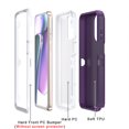 thumbnail image 6 of Xhy Moto G Stylus 5G 2023 Case Military Grade Heavy Duty 3 in 1 Shockproof Armor Rugged Durable for Motorola G Stylus 5G 2023 Phone - Purple+White, 6 of 6