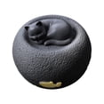 thumbnail image 1 of jinwen Cat Memorial Urn Loss Pet Remembrance Gift Cremation Box Premium Funeral Box, 1 of 9