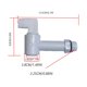 thumbnail image 5 of Eigraketly Contenedor de combustible de aceite, válvula de cierre, grifos, barriles de repuesto, adaptador de grifos DN25, conector roscado, Materiales de construcción, 5 of 5