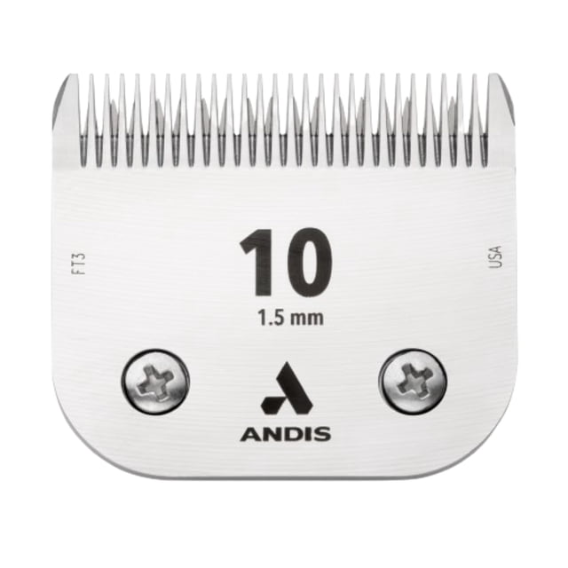 Cuchilla cortapelos para mascotas Andis UltraEdge N10 de 1,5 mm